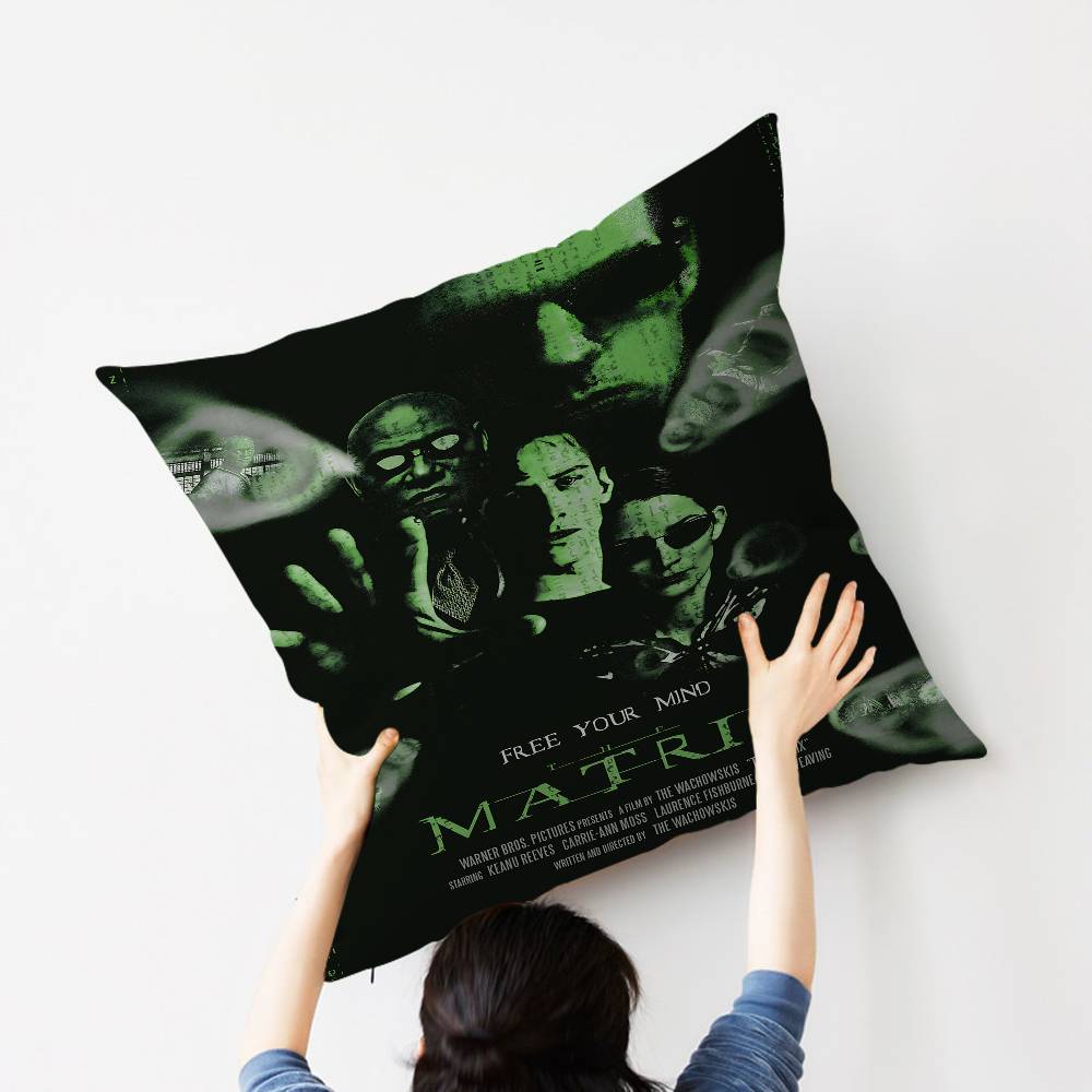 1pc The Matrix Cushion Cover Pillow Cover Decor Pillowcase Printed Cushion Case for Couch