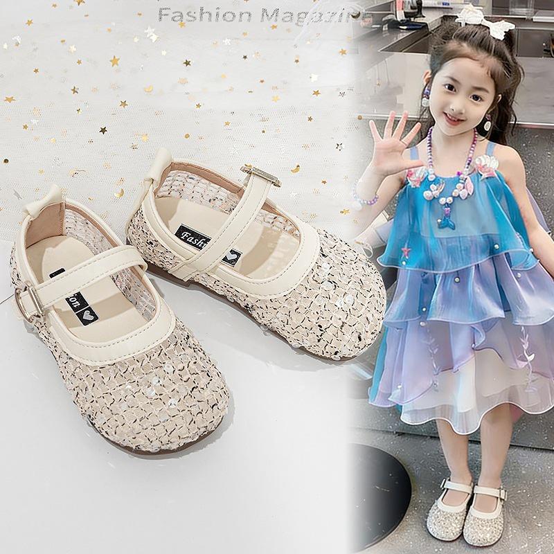 Korean-Style Toddler Summer Sandals: Girls' Breathable Mesh Roman Shoes