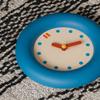 Minimalist Donut Round Desk Wall Clock Room Decoration Frame Silent Quartz Table Clock Kids Room Bedroom Office Home Decor Gifts