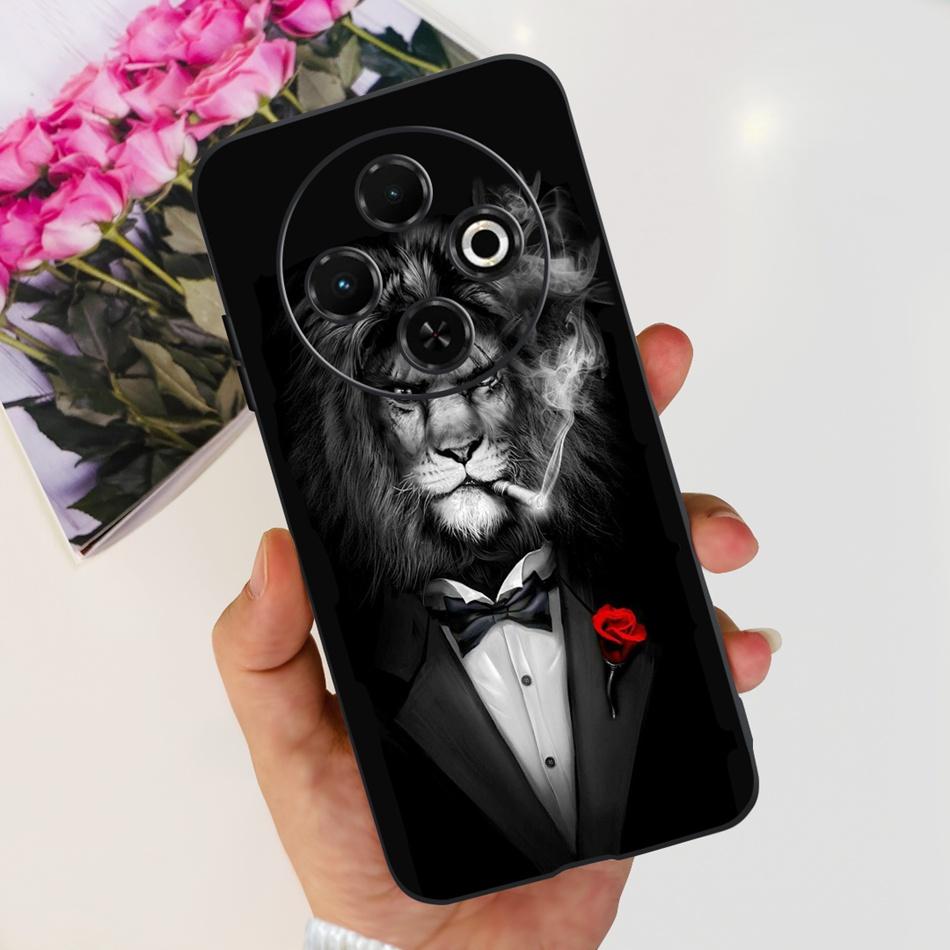 For Tecno Spark 30C Phone Case Spark30C 4G KI5 KI5n Elegant Printing Soft Silicone TPU Cases