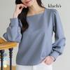Klache Women Round Puff Blouse B4s0816