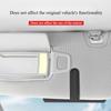Car-Mounted Eyeglass Case Storage Box Sunshade Organizer - Interior Automotive Eyeglass Holder And Decoration Accessory