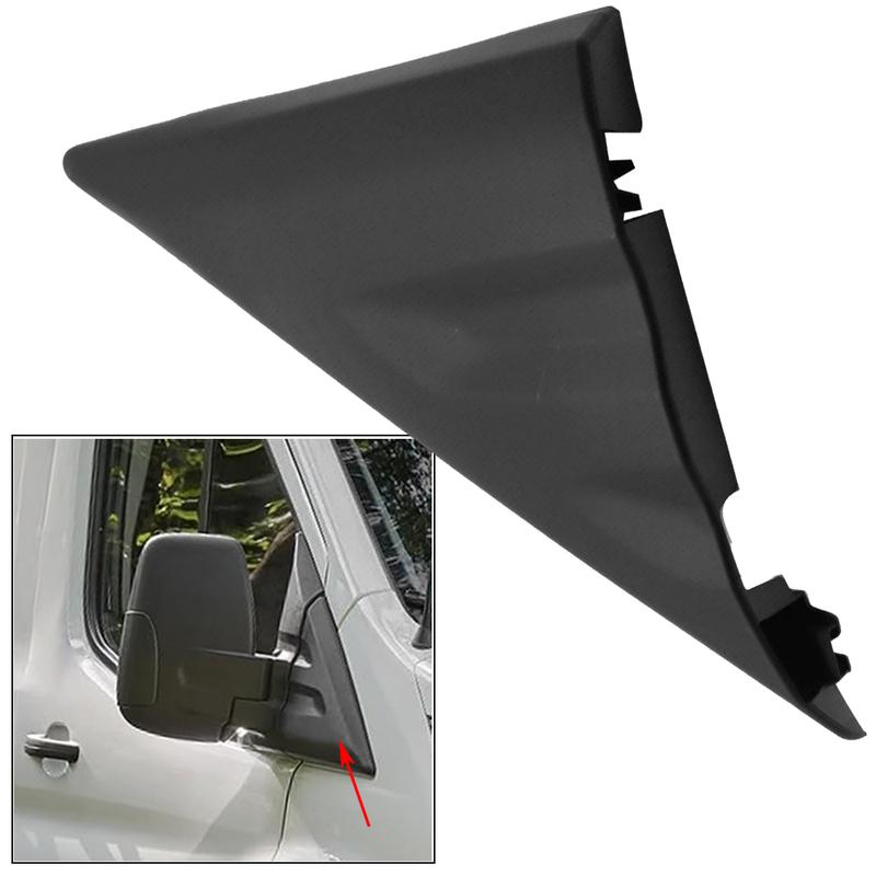 Car Side Rearview Mirror Triangle Trim Cover Molding Corner Panel For Ford Transit MK8 2014- BK31-V16004-AD BK31-V16003-AD