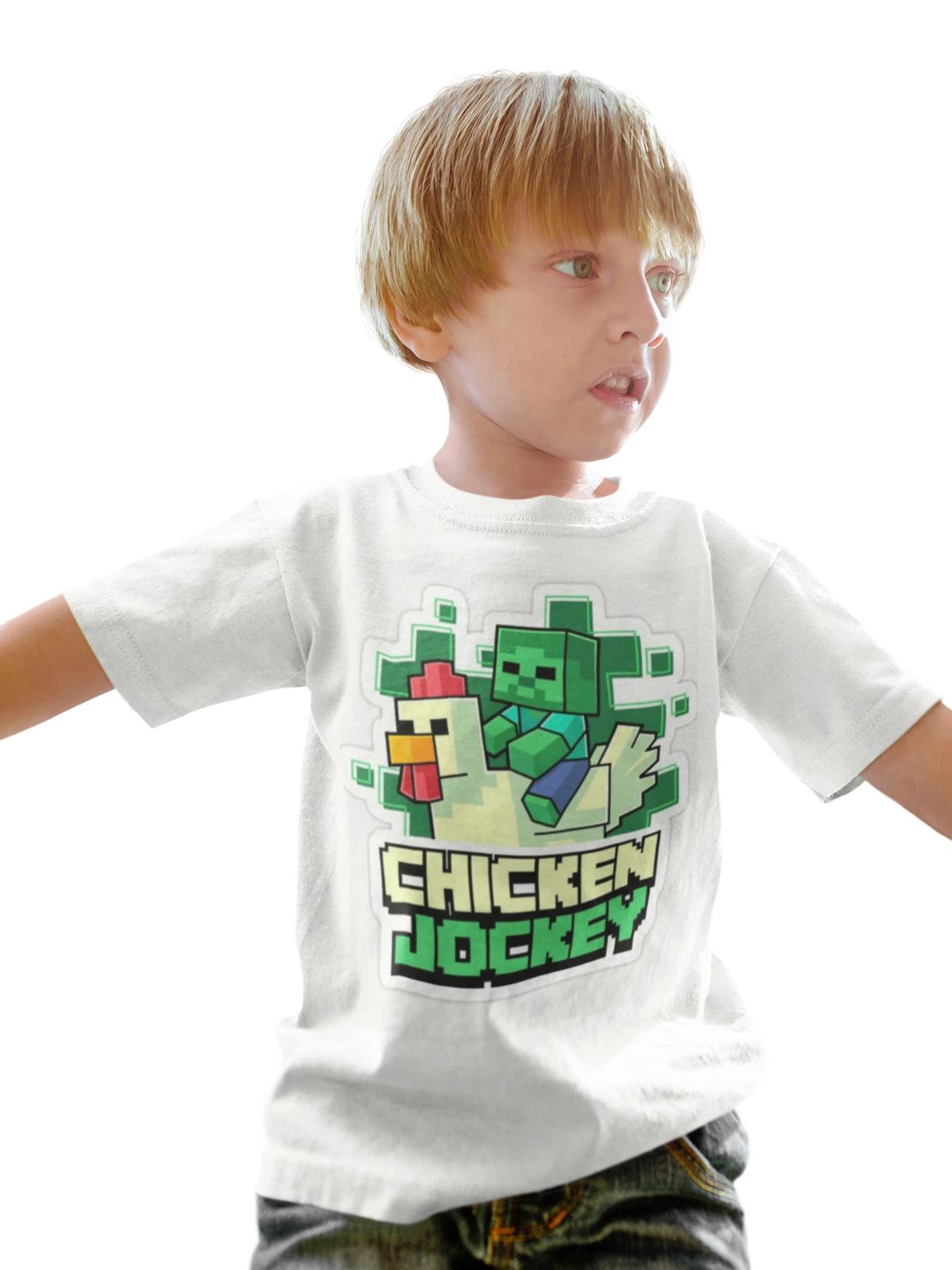 chicken jockey film movie kids halloween boys birthday gift kids boys T-Shirt 100