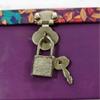 Mini Cadeado de Metal Com Chaves Correspondentes Várias Cores Perfeito Para Caixas de Joias Diários Bagagem E Bolsas Pequenas