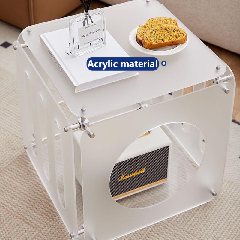 Acrylic Coffee Table Modern Living Room Removable Tee Table Creative Cat's Nest Design Desk Nordic Luxury Home Furniture Tables