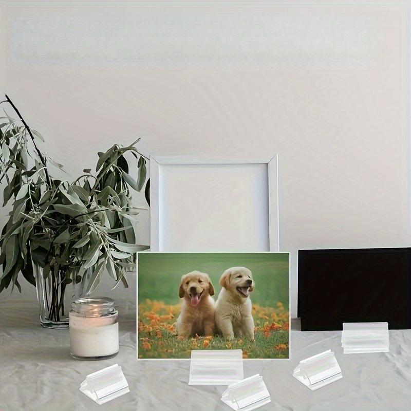 10/20 transparent card display stands, card holders, card holders, business card holders, and party seat display holders