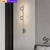 Nordic Modern Light Luxury Glass Wall Lamp for Bedroom and Living Room