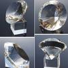 Home Decoration New Style Clear Crystal Artificial  Cut Glass Paperweight Wedding Jewelry