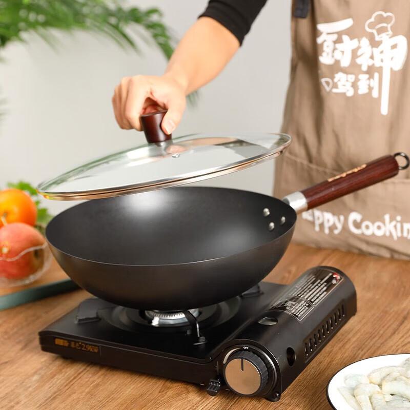 Shangheng Non-Coated Frosted Iron Wok