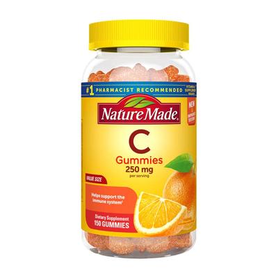 Vitamín C Gummies 250 mg Tangerine, 150 Gummies