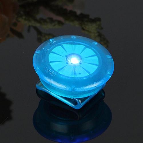 Mini Round Shoe Clip, LED Lights for Night Running, Bike, Sports, Bright Warning Lights