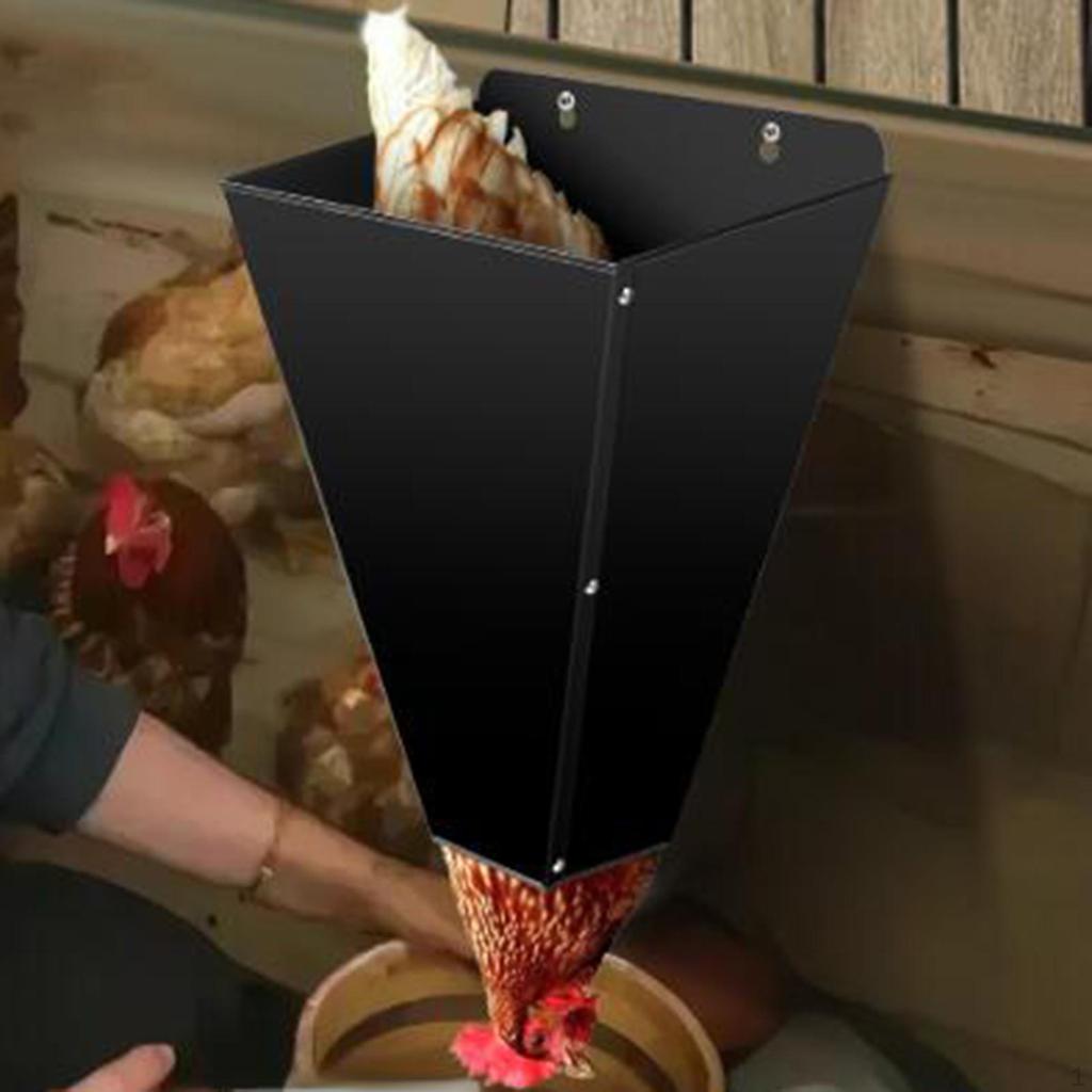 Kovový drůbeží omezovací kužel pro kachny Multifunkční Robustní Ohýbané hrany