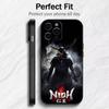 Game Panting N-Nioh2 Phone Case For iPhone17,16,15,14,13,12 Plus,Max Soft Silicone Black Cover