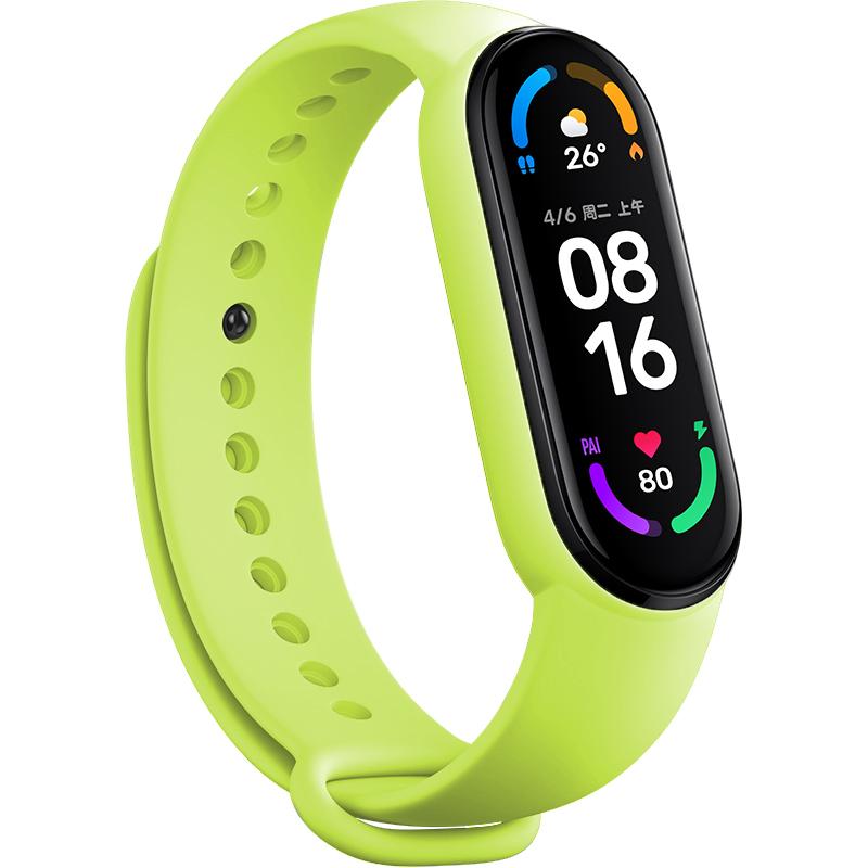 Strap for Xiaomi Mi Band 6 7 Bracelet Sport Silicone Watch Wristband Miband Band6 Band4 Correa For Xiaomi Mi Band 3 4 5 7 Straps