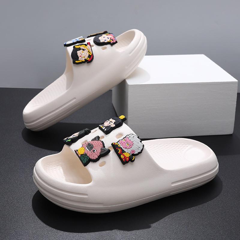 Bequeme weiche Sohle Eva Cartoon-Figur Indoor Outdoor Badeschuhe für Jungen