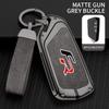 Vrdpn5 Suitable for Seat Ateca Leon FR 2 Ibiza Zinc Alloy Car Key Cover High-end Genuine Leather Car Key Case Buckle Auto Accessories