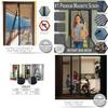 Premium Quality Magic Mesh Net Screen Door With Magnetic Closure For Bug-free Living