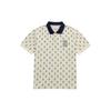 New MLB Boston Red Sox Polo Shirt Men's Ecru 3LPQM0133-43BGL
