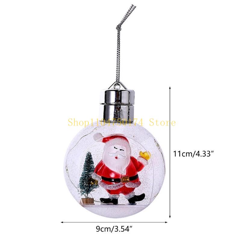 Quality Christmas Decorations LED Balls Ornaments for Holiday Parties and Celebrations Pendant for Outdoors Indoors top sale