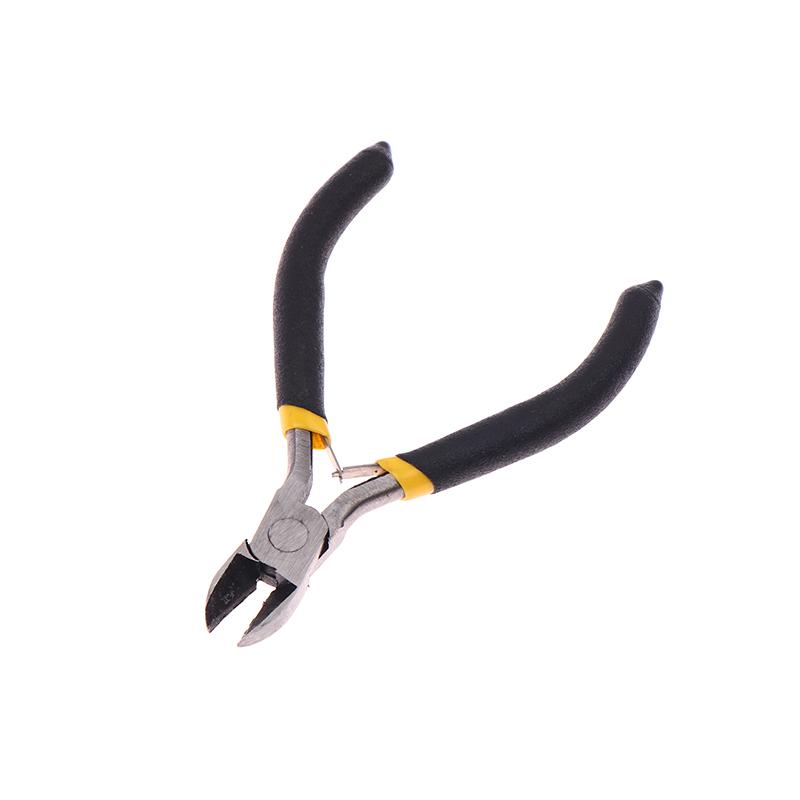 Portable Durable Carbon Steel Forging Jewellery Pliers Light Weight Mini Pliers Hand Tools Round Flat Long Nose Pliers