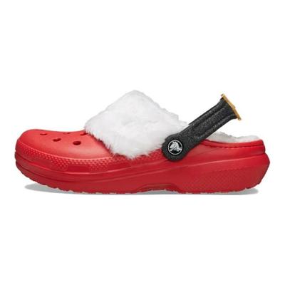 Fashion Round Toe Hole Shoes Women's Red