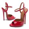 Mclugiirl  11cm-15cm Sandali Scarpe da Donna Bocca di Pesce Sexy da Donna da Uomo Sandali da Festa da Nightclub Finti Mamma Tacchi Alti Tacco ZQJ