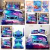Cute Lilo Stitch Duvet Cover And Pillowcases In North European Style