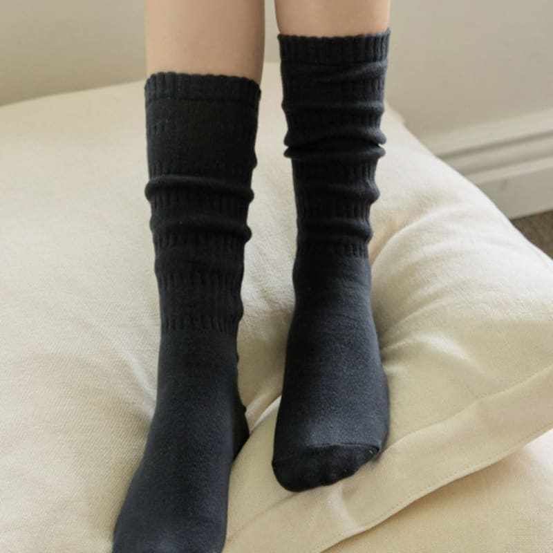 Biarritz Socks Funky Shirring Lip Socks 5 Colors