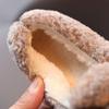 Girls Winter Shoes Cotton-padded Warm Cotton Fur Fluffy Children Flats Kids Loafers Slip-on Princess Sweet Anti-slippery Bowtie