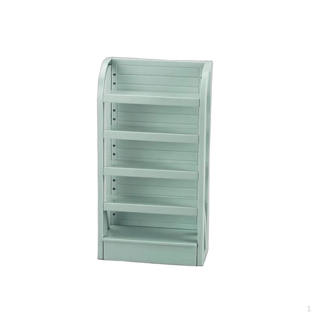 Miniature Supermarket Shelf Collection Organizer Figurine Display Rack MultiTier Figure Stand for