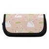 Pencil Bag 300D Polyester Smooth Zipper Spacious Storage with Separate Storage for Pens Tools and Small Accessories for Students