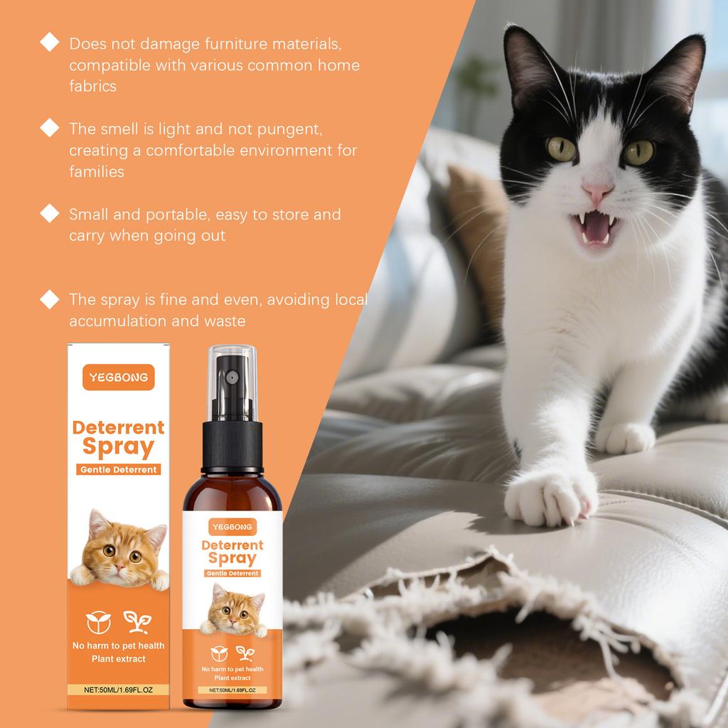 50ml Pet Training Spray For Attractant Furniture Protection Stop Cats Biting Scratching Gentle Safe Effective Pet Training Spray