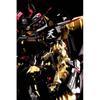 Kovová konstrukce Mobilní oblek Gundam SEED DESTINY ASTRAY Gundam Astray Zlatý rám Tenmina – Deklarace nebe – Přibl.. 190 mm ABS, PC, PVC a tlakově litý lak