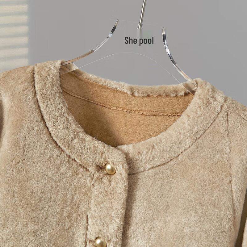 Women's Cozy Granulated Fleece Winter Jacket