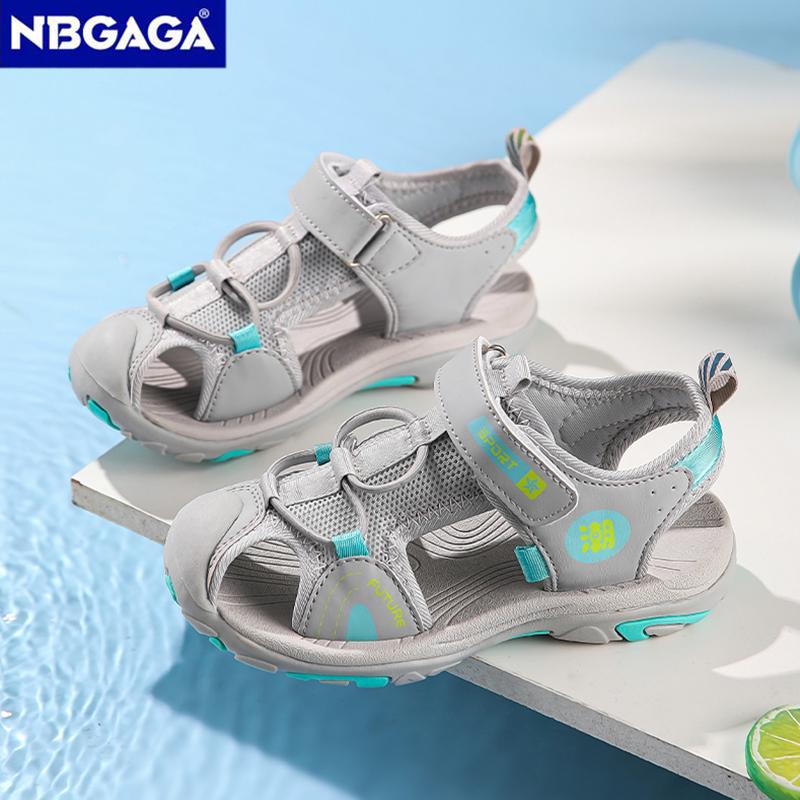Summer Breathable Children's Sandals Fashion Beach Water Shoes Non Slip Outdoor Soft Bottom Sports Sandal Shading