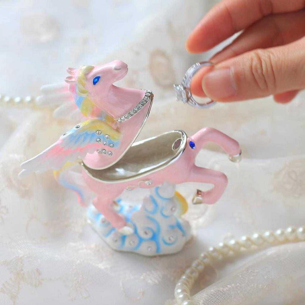 <Small Pegasus (various colors)> Pierce (pink)