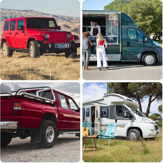 16 Pack Double Valve Stem Cap Inflate Tire Valve Flow Through Tires Cap For High Pressure Truck Car RV Semi Bus Tires