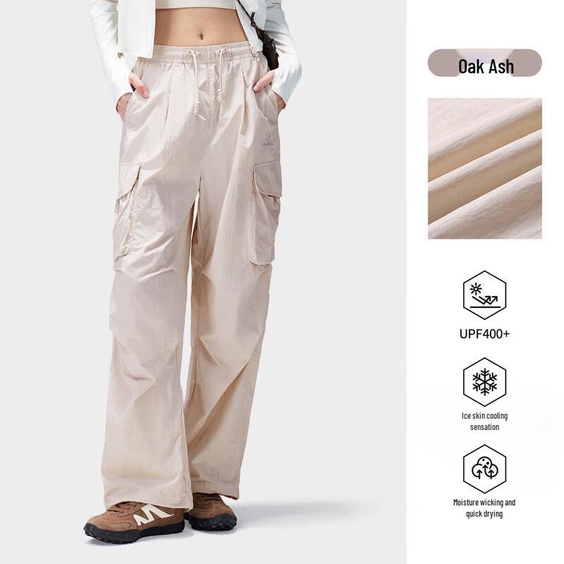 Camel Outdoor Quick-Dry Sun-Protective Cargo Pants