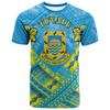 Tuvalu Men's T-shirts Casual Loose Round Neck TV National Flag Short Sleeve Tees Tops Clothing Oversized Tee Shirts Streetwear