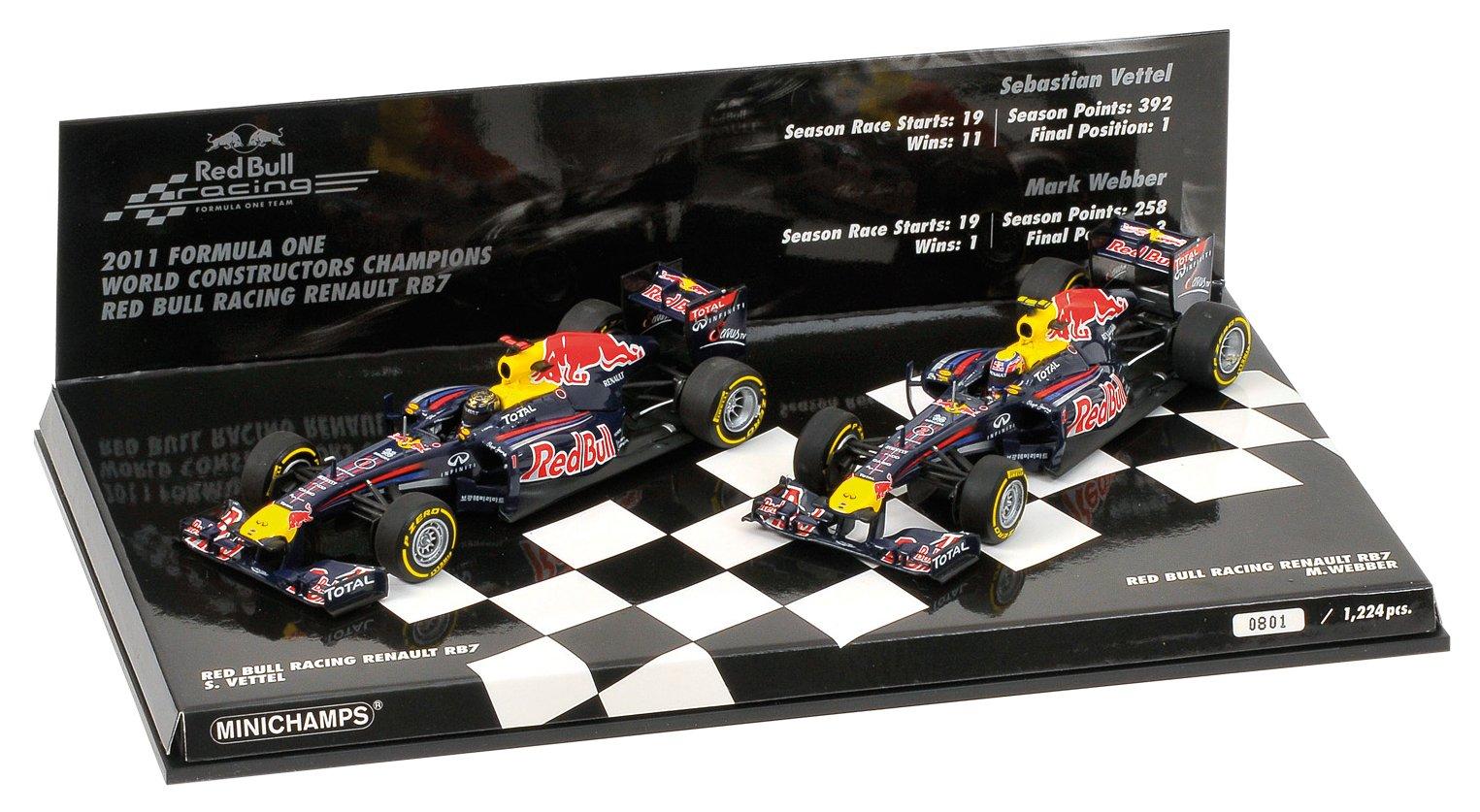 

PMA Red Bull RB7 Champion 2011 Set of 2 Finished Models 1/43