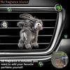 2D Flat Donkey Car Vent Clip Decorative Diffuser (fragrance Not Included), Car Interior Decoration, Aromatherapy Clip, Ideal for Holiday Gifts