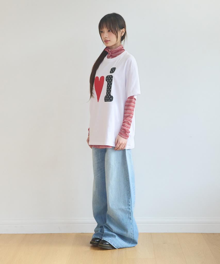 VIDEO JOCKEY Bibi T-Shirt [White]