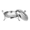 2.5L Stainless Steel Chafing Dish Set – Buffet Food Warmer 26cm, 1 Pack