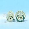 Food Grade Dummy Soother Pacifier Adorable Flower / Bowknot Shaped Pacifier For Newborns Make Of Silicone