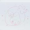 Sanrio My Melody Gel Ink Ballpoint Pen and Original Tin Pen Case Set (Juice Up)