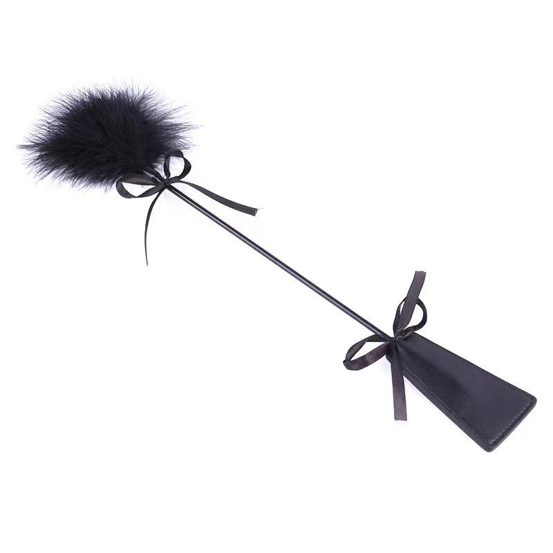 PU Leather Spiked Paddle - Couples' Flirtation and Spanking Toy.
