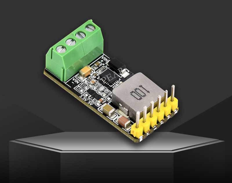 Mini DC-DC Step-Down Module: 5~36V Input, 5V/3.3V Output, 4A