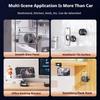 Multi-angles Car Phone Holder Suction Cup Vacuum Magnetic Phone Stand 360° Rotatable and Foldable Suction Phone Holder