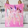 Coperta Tematica K-Pop Demon Hunter, Morbida e Accogliente Coperta in Flanella, Coperta Regalo per Fan, Coperta Multiuso per Casa e Tempo Libero